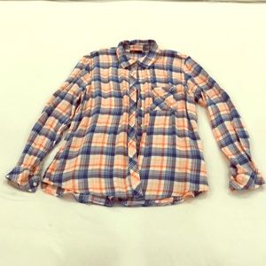 Gap size large flannel